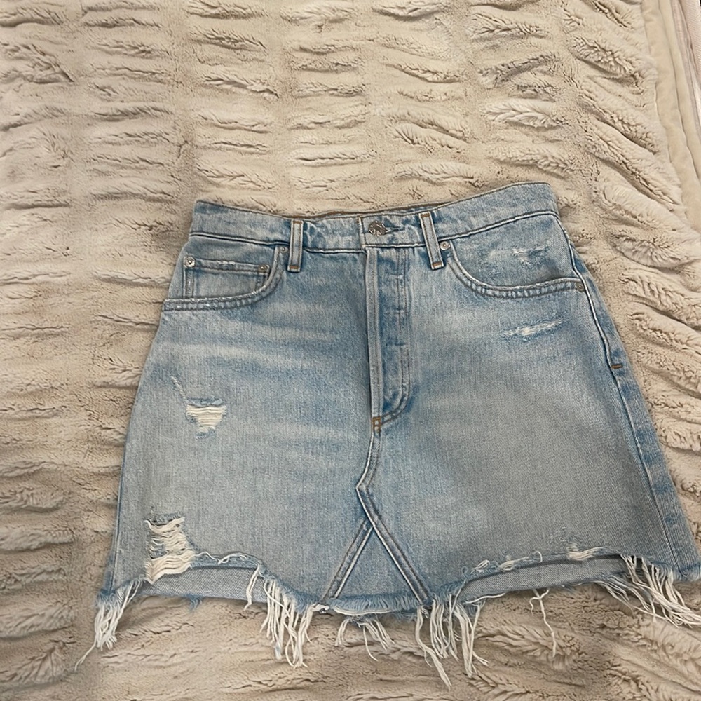 Agolde Denim Skirt